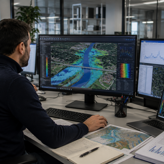 Modelización Hidráulica y Simulación Fluvial en Lleida